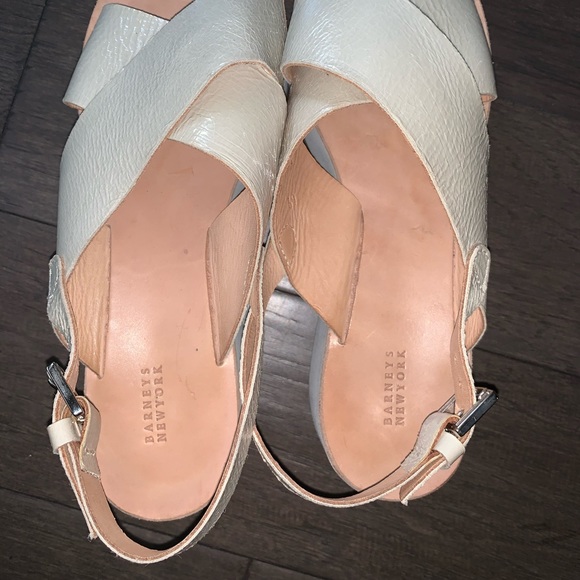 Barney’s New York Platform Sandal 39 - Picture 2 of 8